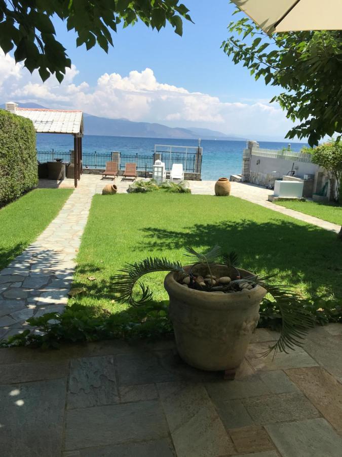 Private Luxury Villa My Beach House Longos  Exterior photo