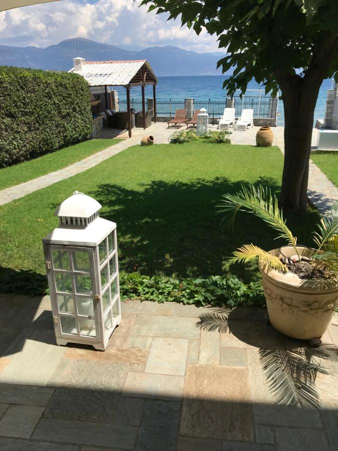Private Luxury Villa My Beach House Longos  Exterior photo