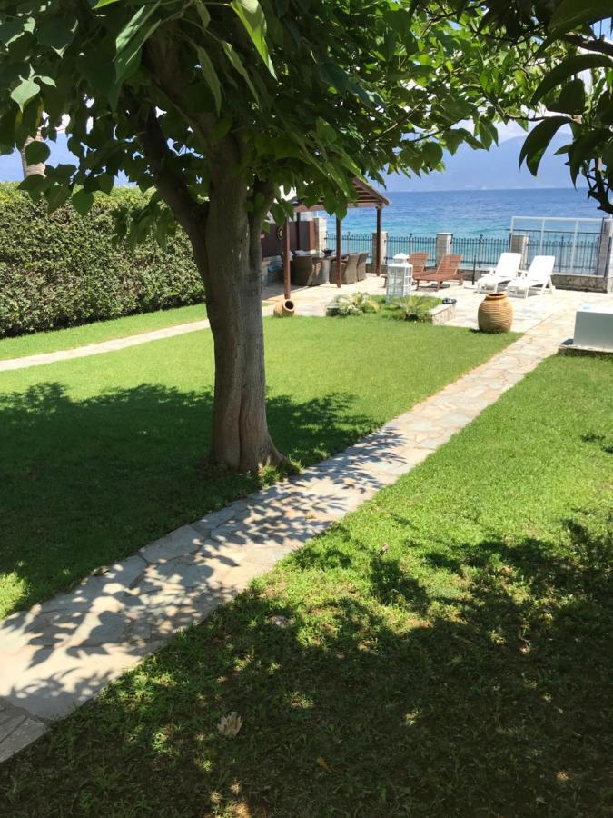 Private Luxury Villa My Beach House Longos  Exterior photo